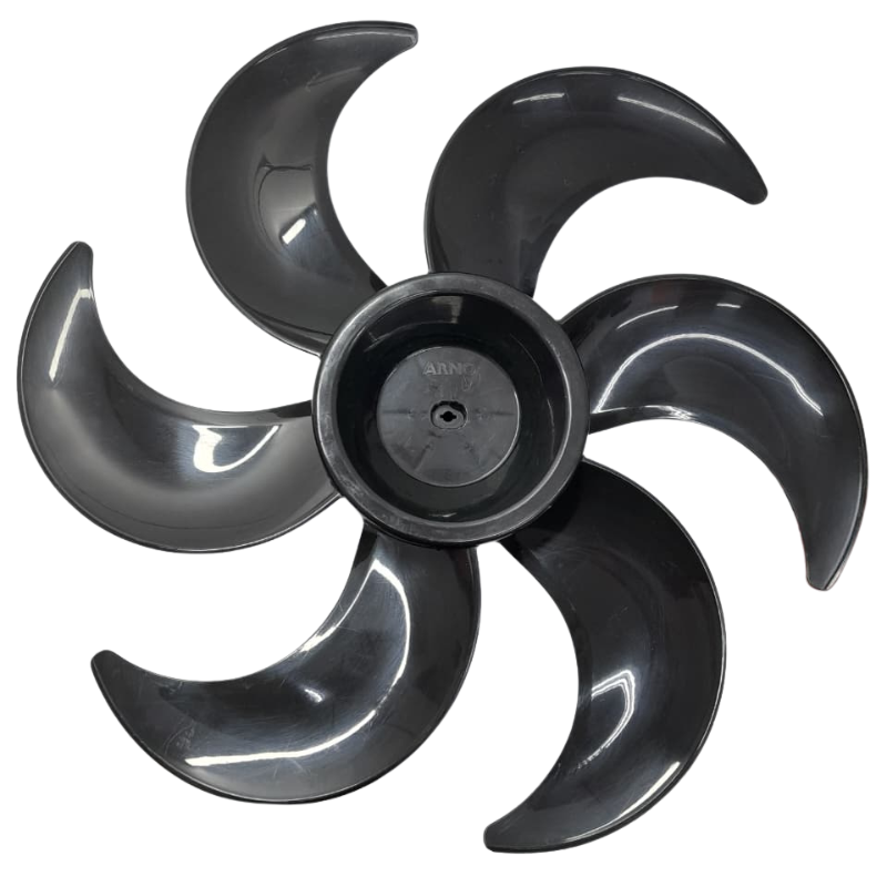 Hélice Preta de 6 Pás do Ventilador Arno ...