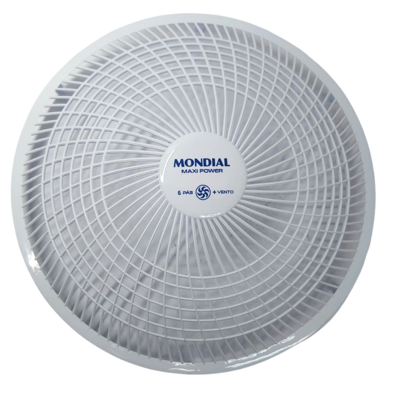 Grade Dianteira Branca do Ventilador Mond...